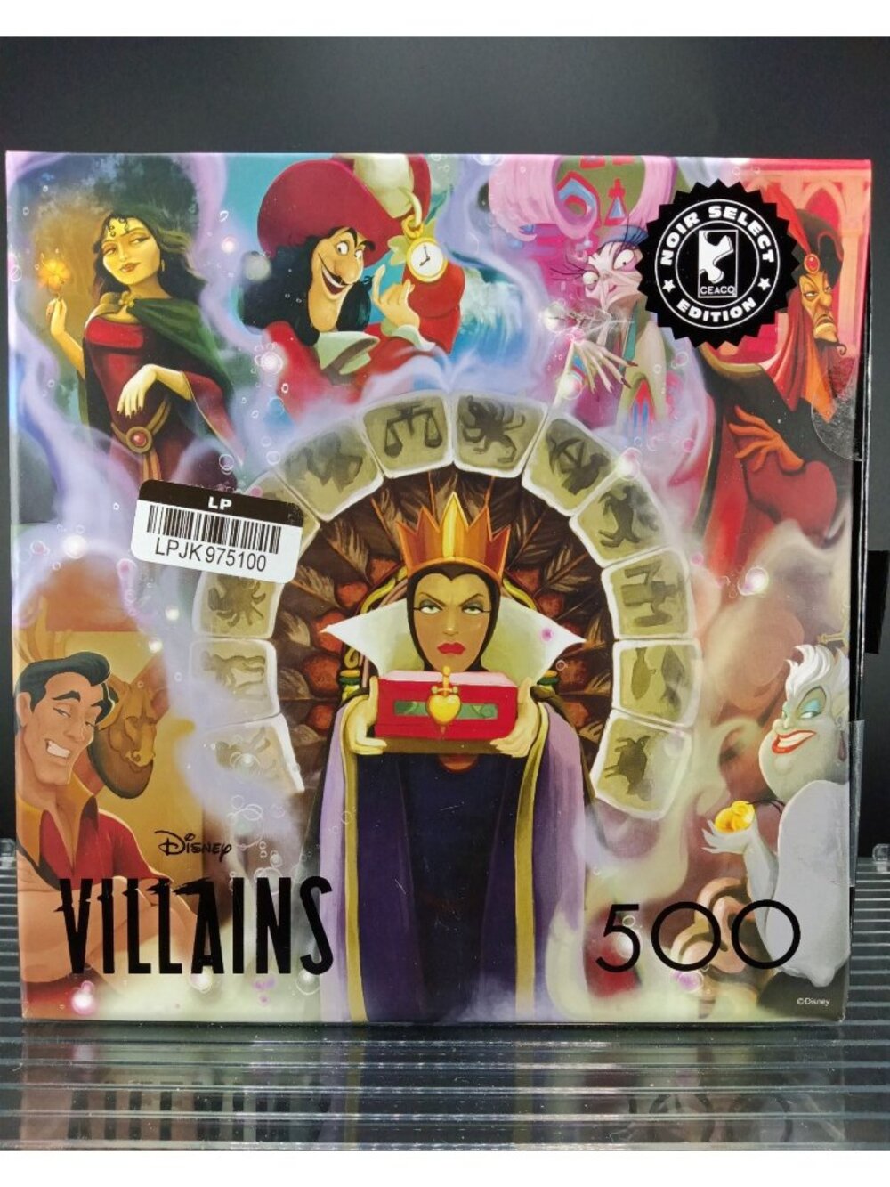 Disney Villains 500 Piece Noir Edition Puzzle By Ceaco